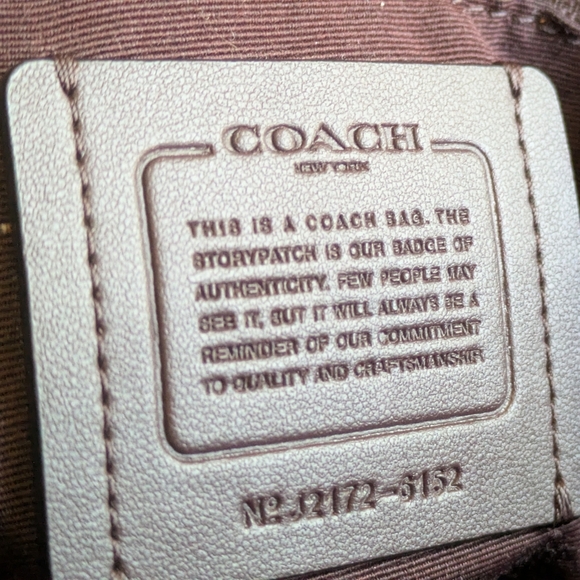 Coach Black Leather Hobo Bag - Picture 6 of 15